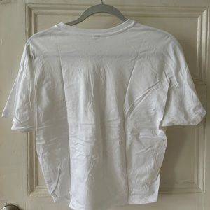 Uniqlo boxy white shirt